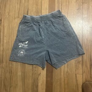 h&m dark grey sweatshorts